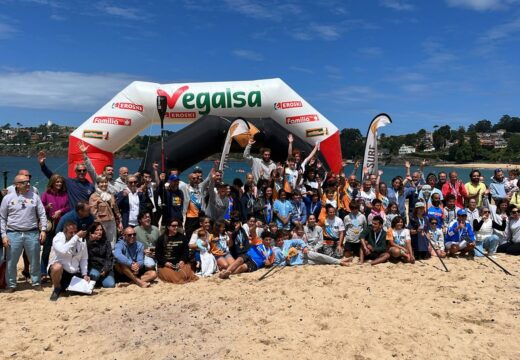 O paddle surf galego saca músculo no Mera Sup Festival, cunha participación duns 70 surfistas na primeira proba da Liga da Federación Galega de Surf